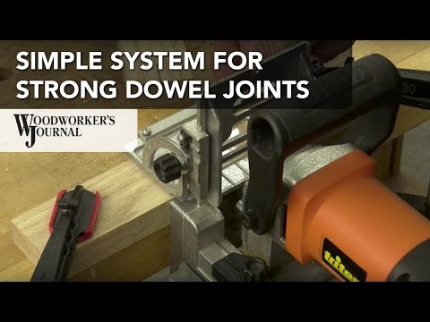 Strong and Simple Dowel Joints with Triton Doweling Joiner