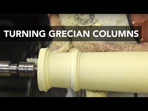 How to Turn Grecian Columns