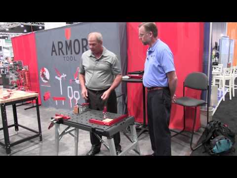 Armor Tool Peg Table Clamping System - AWFS 2015