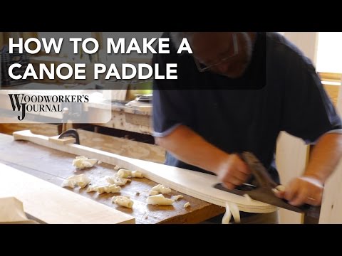 How to Make a Canoe Paddle at North House Folk School