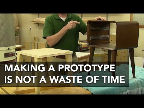The Benefits of Making a Furniture Project Prototype