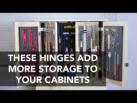 How to Mount a Double Cabinet Doors with Tandem Door Hinges