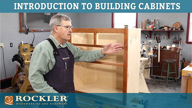 Starting cabinet building video