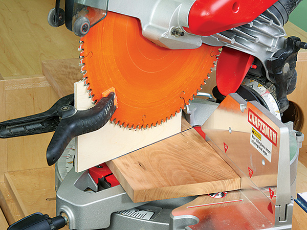 Low-tech Laser Accuracy for a Miter Saw