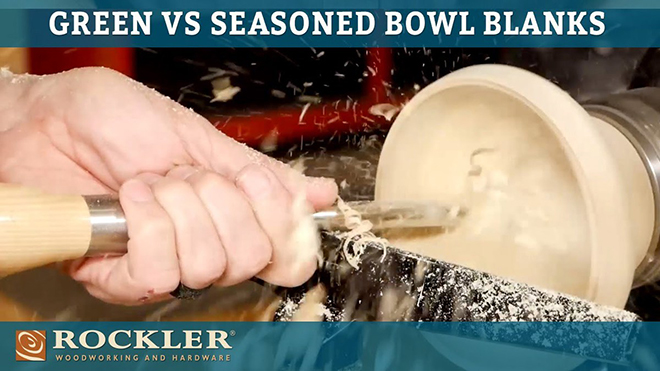 Using Green or Seasoned Bowl Blanks